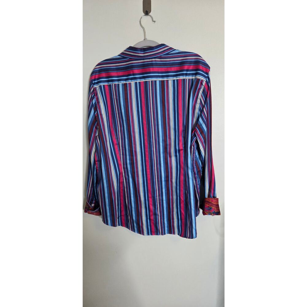 Ruby Rd Button Up Striped Shirt - Picture 2 of 8